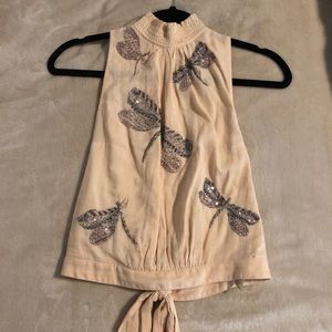 Free People Butterfly Crop Top